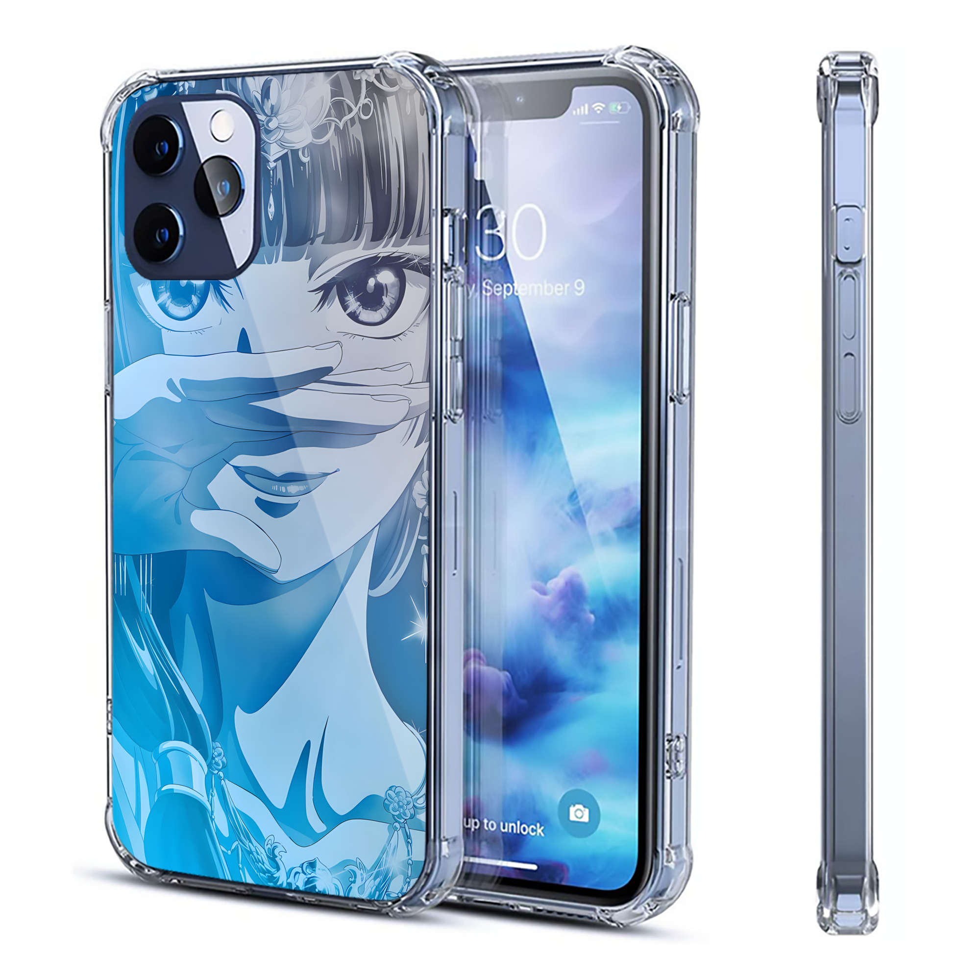 （画像用） 薬屋のひとりごと The Apothecary Diaries 【iPhone 12シリーズ対応】透明スマホケース（クリアソフトケース）